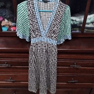 BCBG Maxazria patterned dress